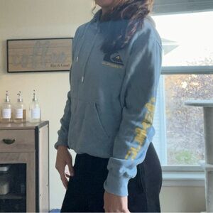 Quiksilver Women's Blue Hoodie